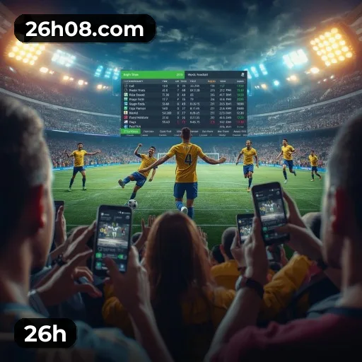 Comparação APP mobile vs versão web da 26h