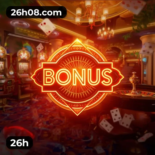 Bônus e promoções 26h